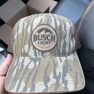 Mossyoak Busch light camo hat